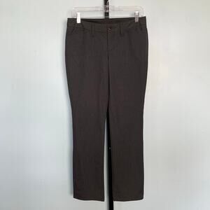 GAP Charcoal Stretch Ankle Pants Size 4